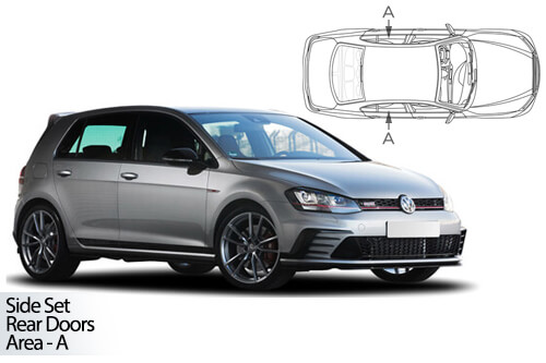 Parasolare Carshades Compatibile Volkswagen Golf Mk7 2012-2020 Hatchback