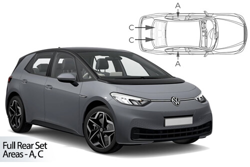 Parasolare Carshades Compatibile Volkswagen ID.3 2020-Prezent Hatchback