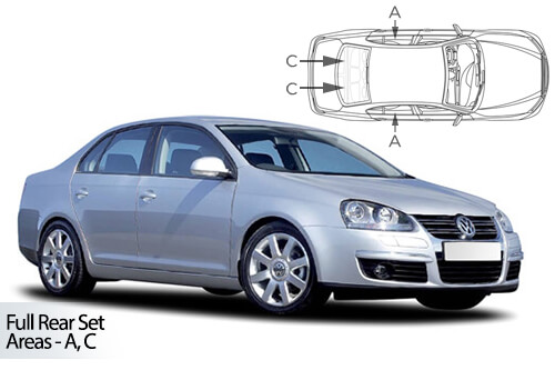 Parasolare Carshades Compatibile Volkswagen Jetta V 2005-2011 Sedan/ Berlina