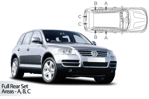 Parasolare Carshades Compatibile Volkswagen Touareg I 2002-2010 SUV