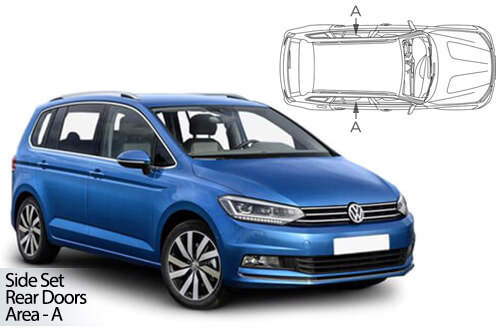 Parasolare Carshades Compatibile Volkswagen Touran III 2015-Prezent Monovolum